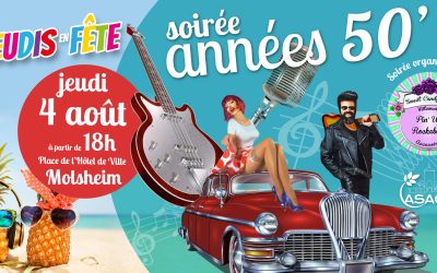 Jeudis en Fête – Soirée années 50′