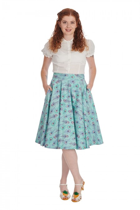 Jupe Rétro Swing "Peacock" – Image 2