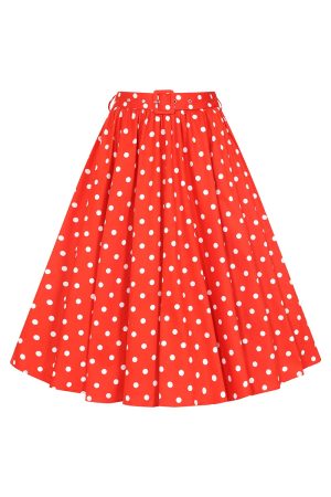 Jupe Rockabilly "Paula Polka Dot"