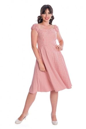 Robe Rétro 1960's "Gingham Picnick"