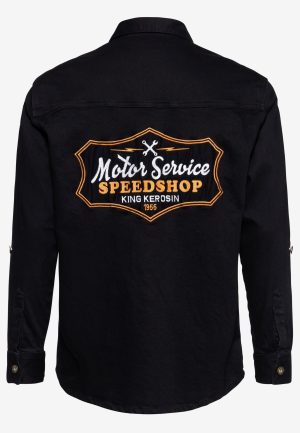 Chemise Denim "Motor Service Speed"