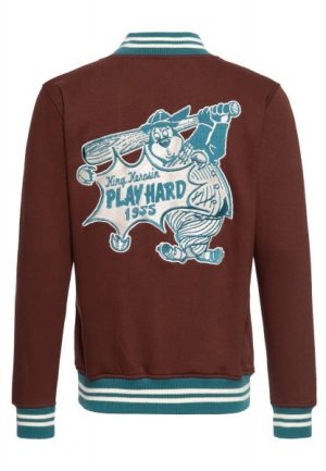 Veste Sweat College "Play Hard"