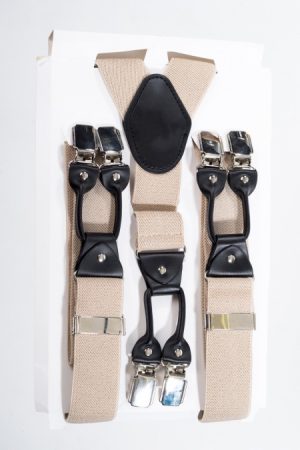 Bretelles Homme "Classic Nude"