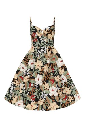 Robe Pin-up Tropicale "Adelaida"