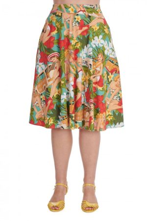 Jupe Pin-up "Tropic Dreamer"