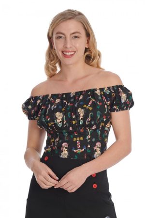 Top Rockabilly "Anchor Pin-up"