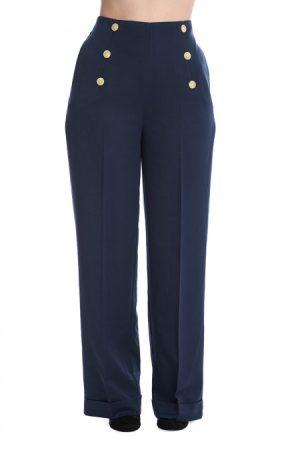 Pantalon "Adventures Ahead Button" Bleu