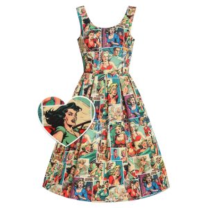 Robe Vintage "Amanda Comic"
