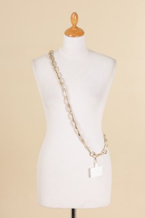 Bandoulière Téléphone Blanc