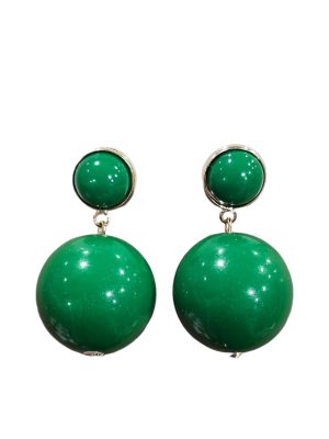 Boucles d'oreilles "Ball" Vert
