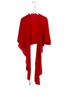 Châle Voile Rouge