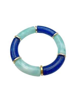 Bracelet "Tube" Bleu