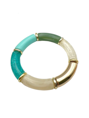 Bracelet "Tube" Cyan