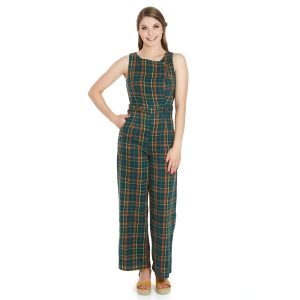 Combinaison "Sylvia Green Tartan"