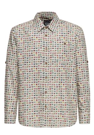 Chemise Homme " White Combi"