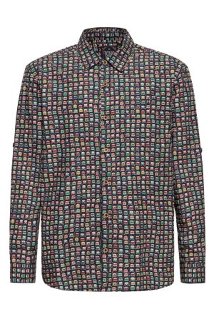 Chemise Homme "Black Combi"