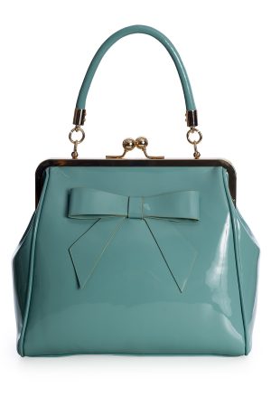 Sac à main Rétro "American Vintage Turquoise"