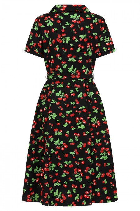 Robe Chemisier "Darla Cherries" – Image 2