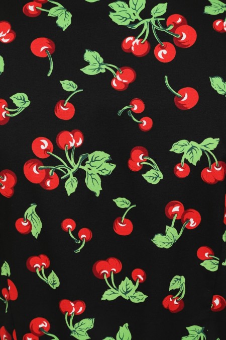 Robe Chemisier "Darla Cherries" – Image 4