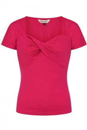 Top "She Who Are?" Magenta