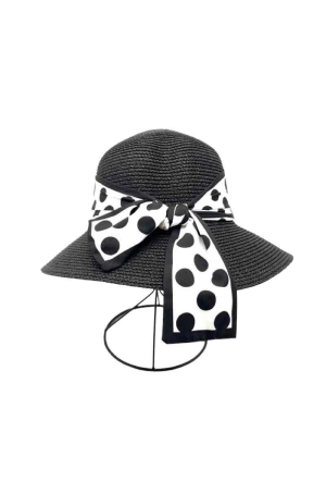 Chapeau "Hepburn" Noir
