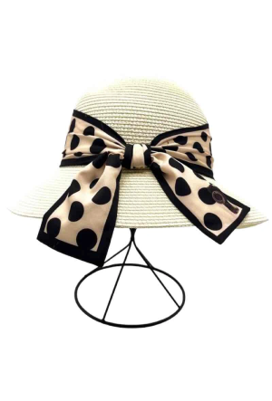 Chapeau "Hepburn" Blanc