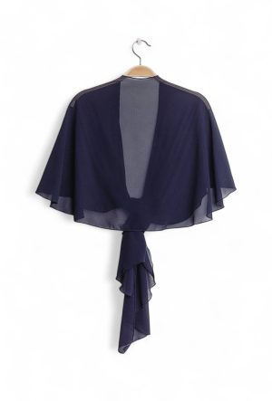 Châle Voile Bleu Marine