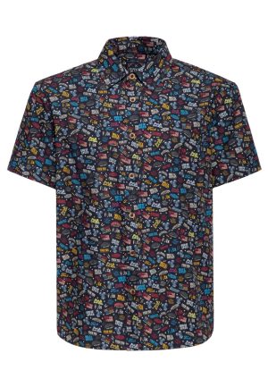 Chemise Rockabillt "Motorcylces Tools"