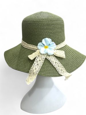 Chapeau "Flower" Kaki