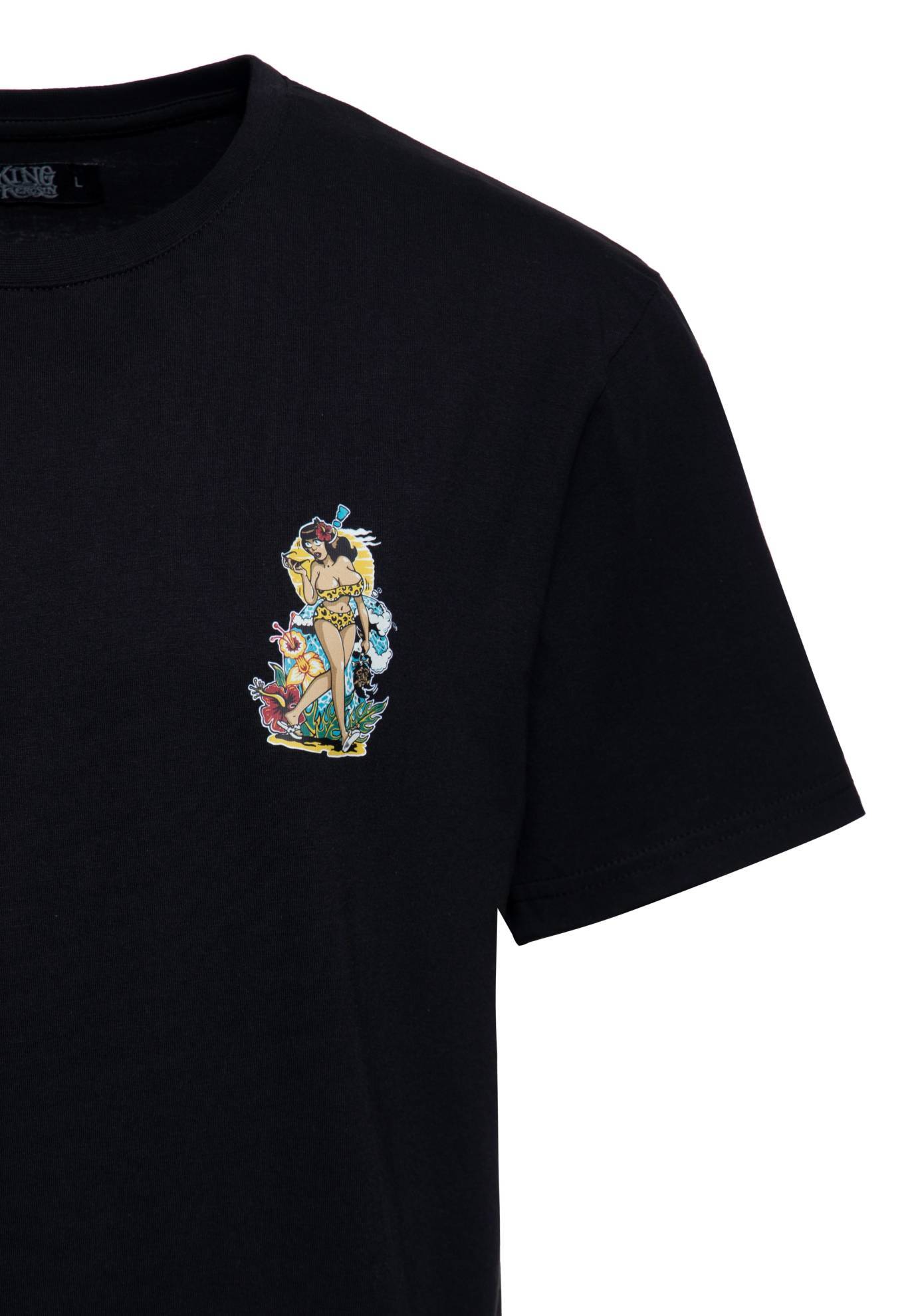 Tee-Shirt Rockabilly "I Make My Dream" Noir – Image 3