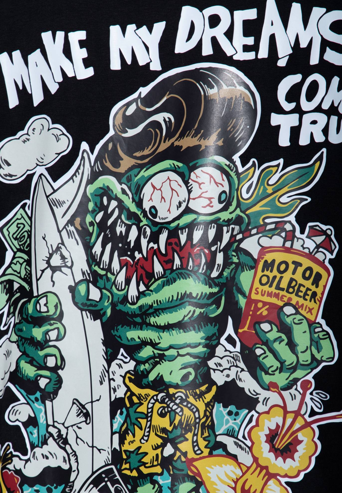 Tee-Shirt Rockabilly "I Make My Dream" Noir – Image 5