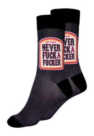Chaussettes Homme "Never a Fucker"