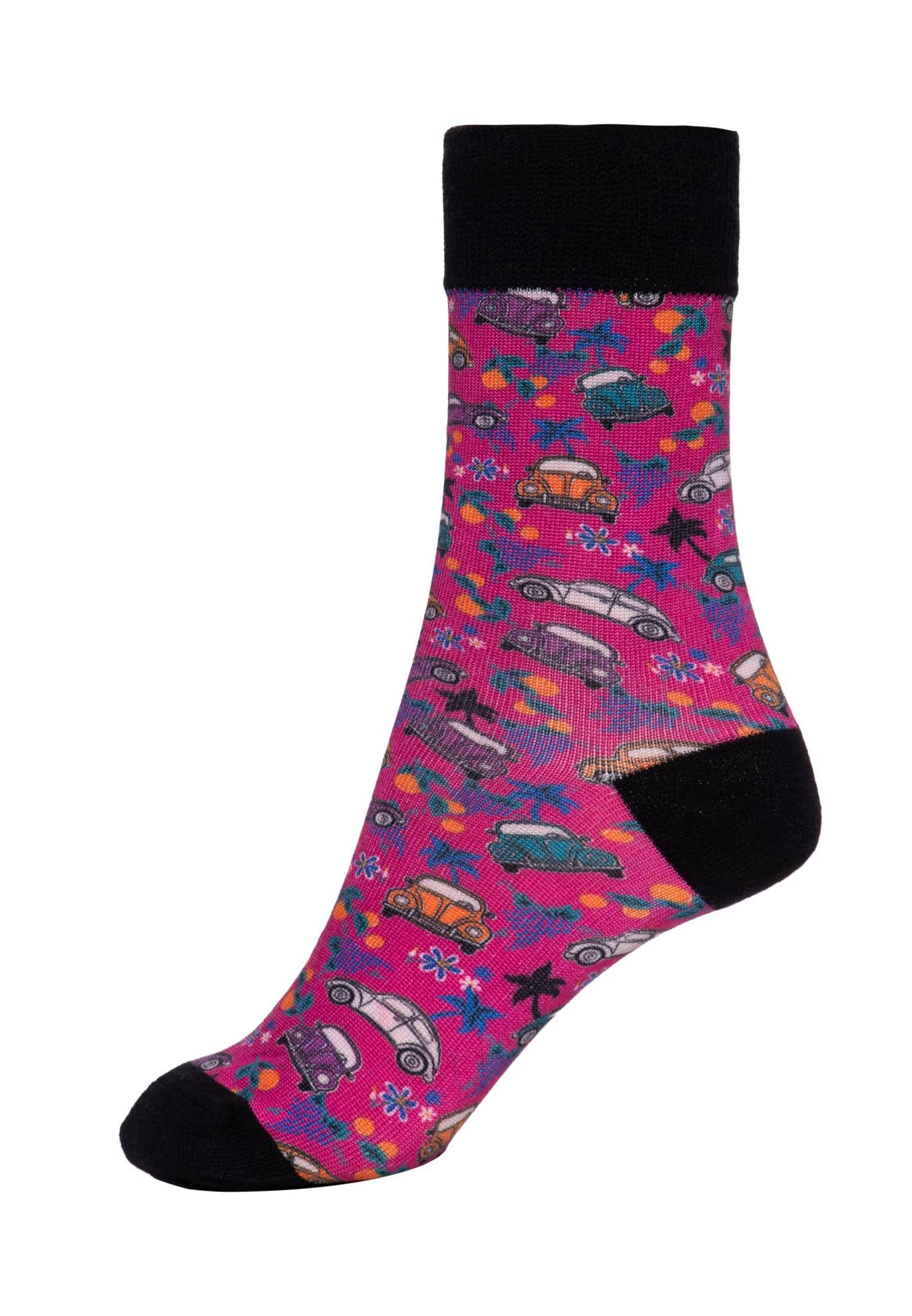Chaussettes Rétro Femme "Vintage Car" – Image 2