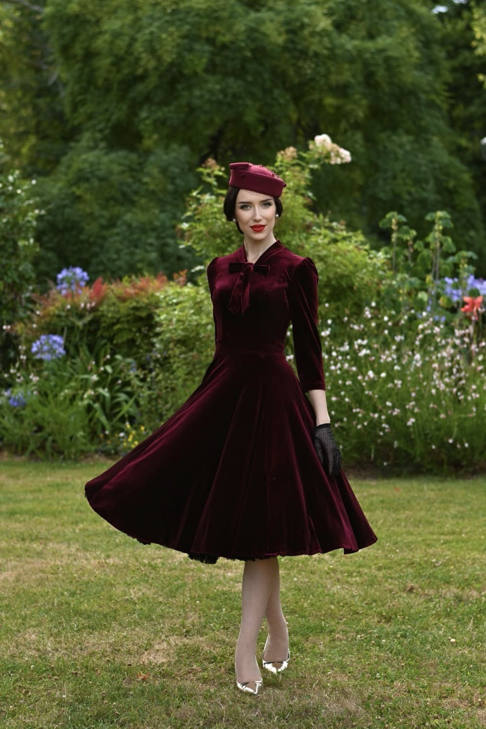 Robe Velours "Sylvie" – Image 4