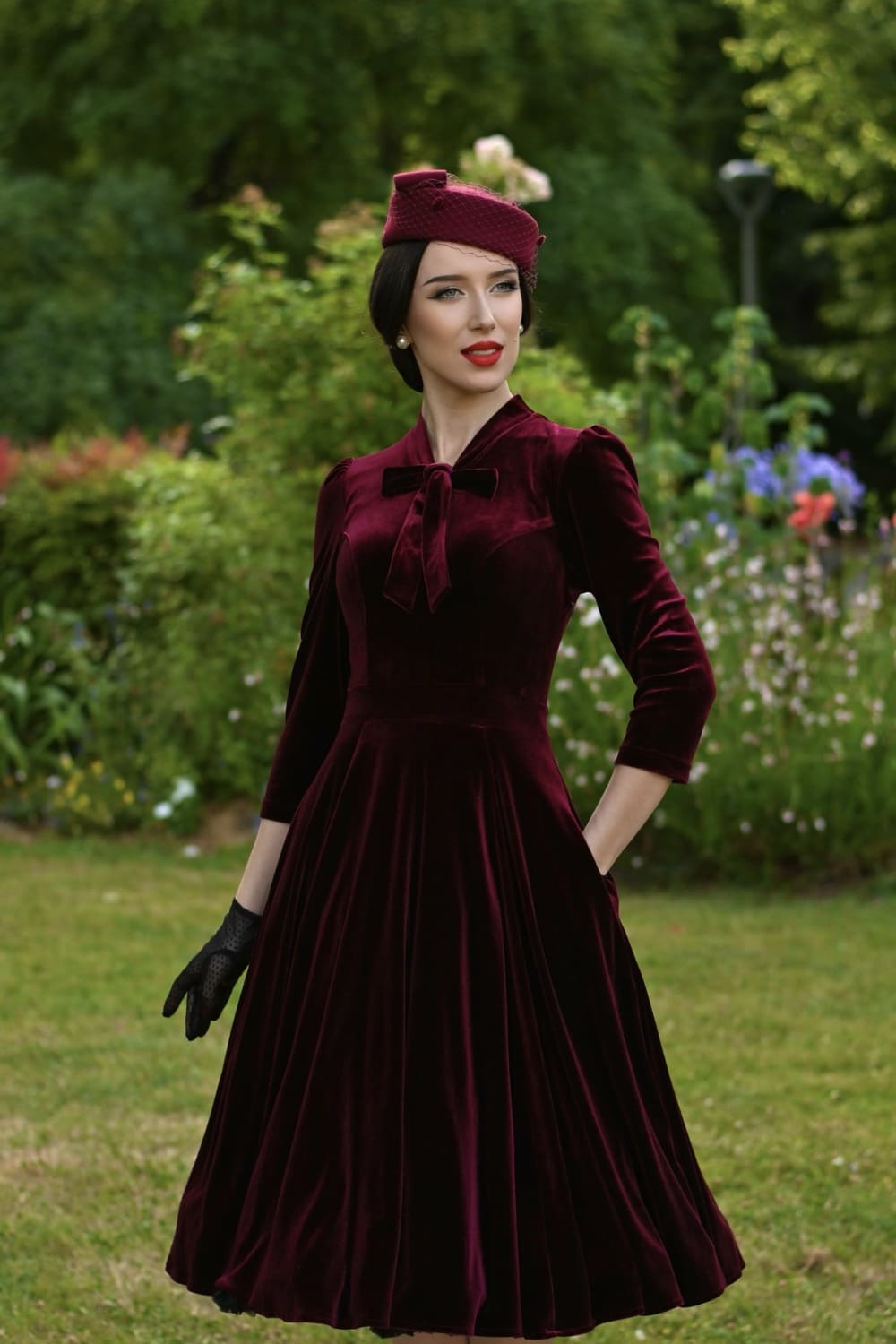 Robe Velours "Sylvie" – Image 5