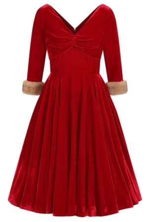 Robe Velours" Nina Velvet"