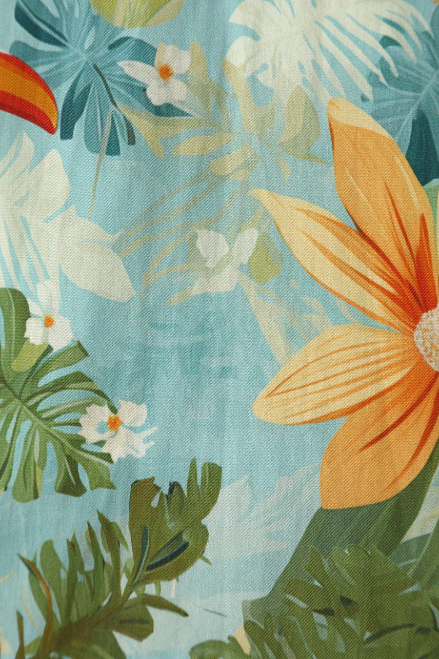 Robe Vintage "Poppy Tropical Tiki" – Image 3