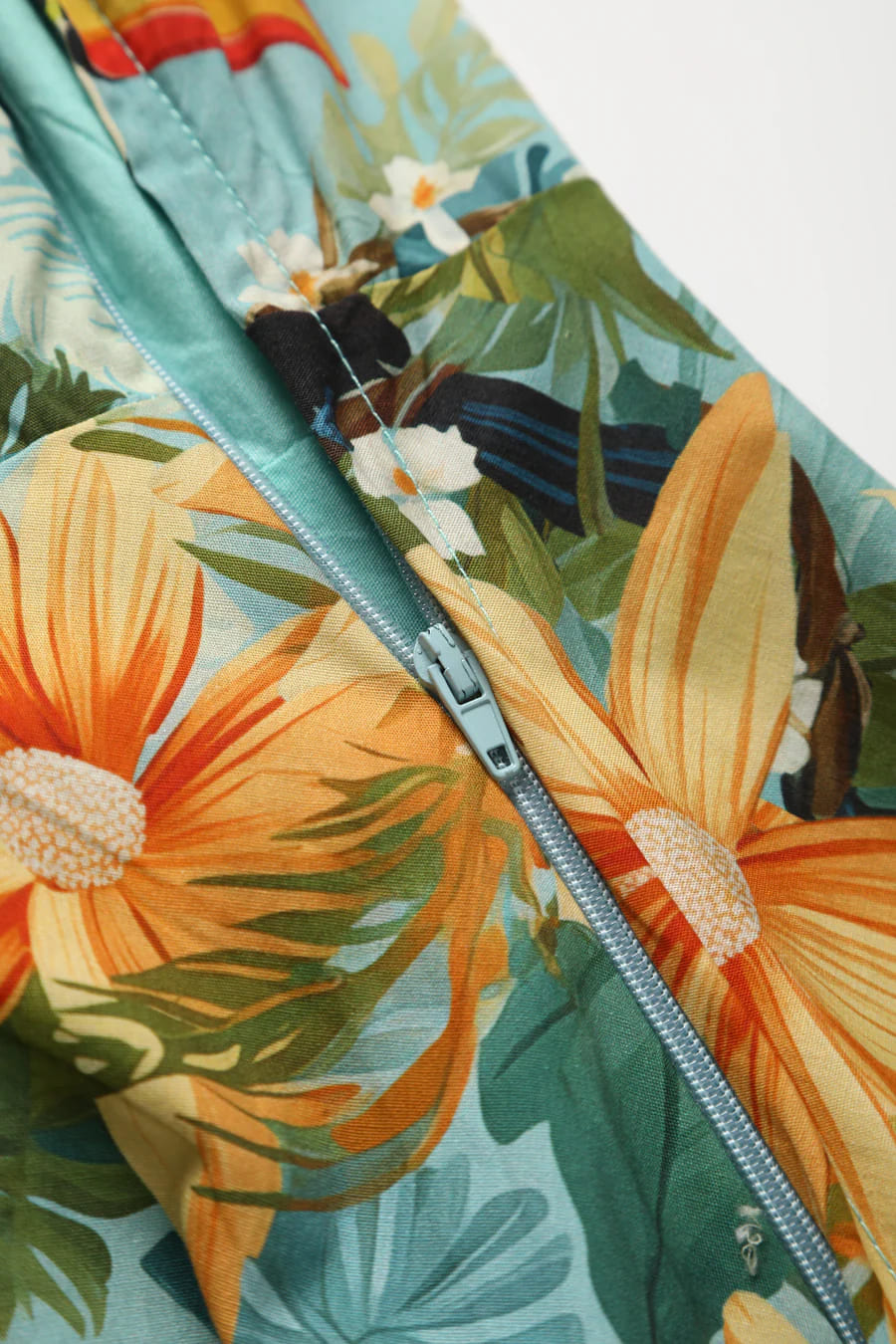 Robe Vintage "Poppy Tropical Tiki" – Image 6