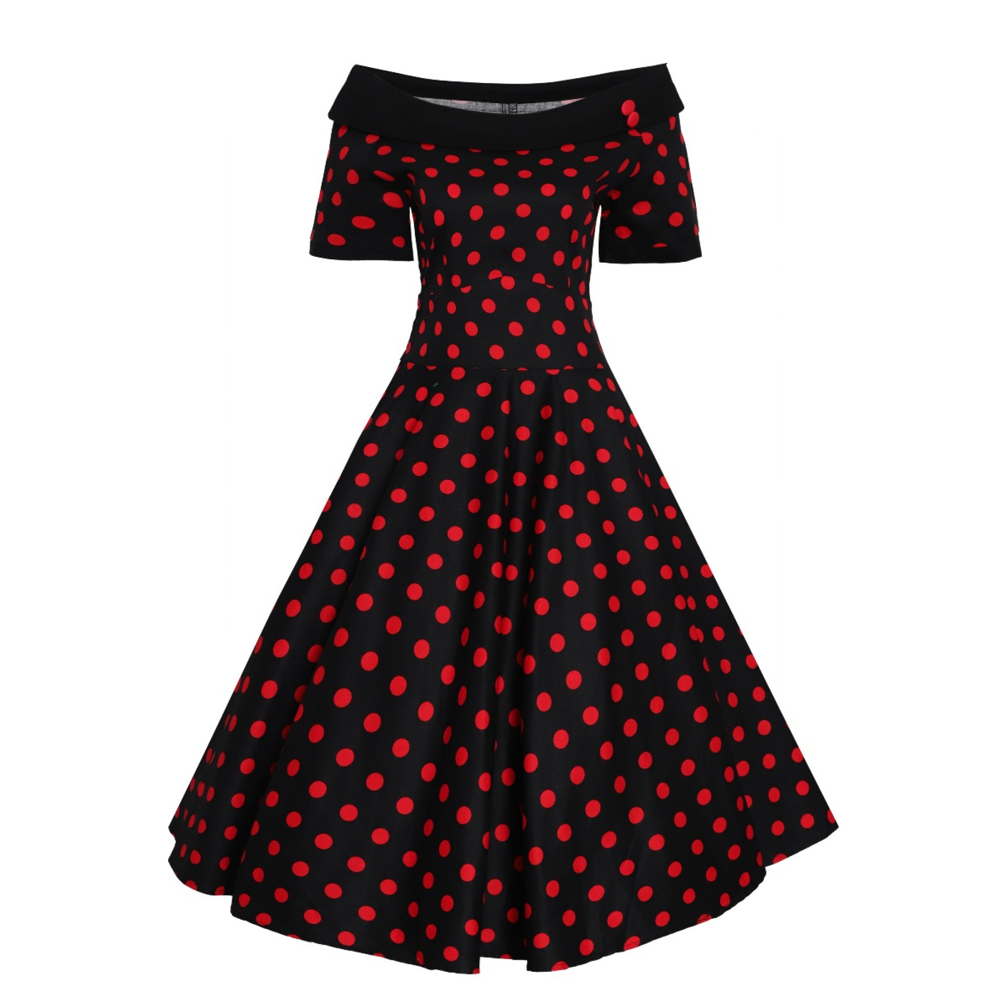 Robe Rétro "Darlène Polka"