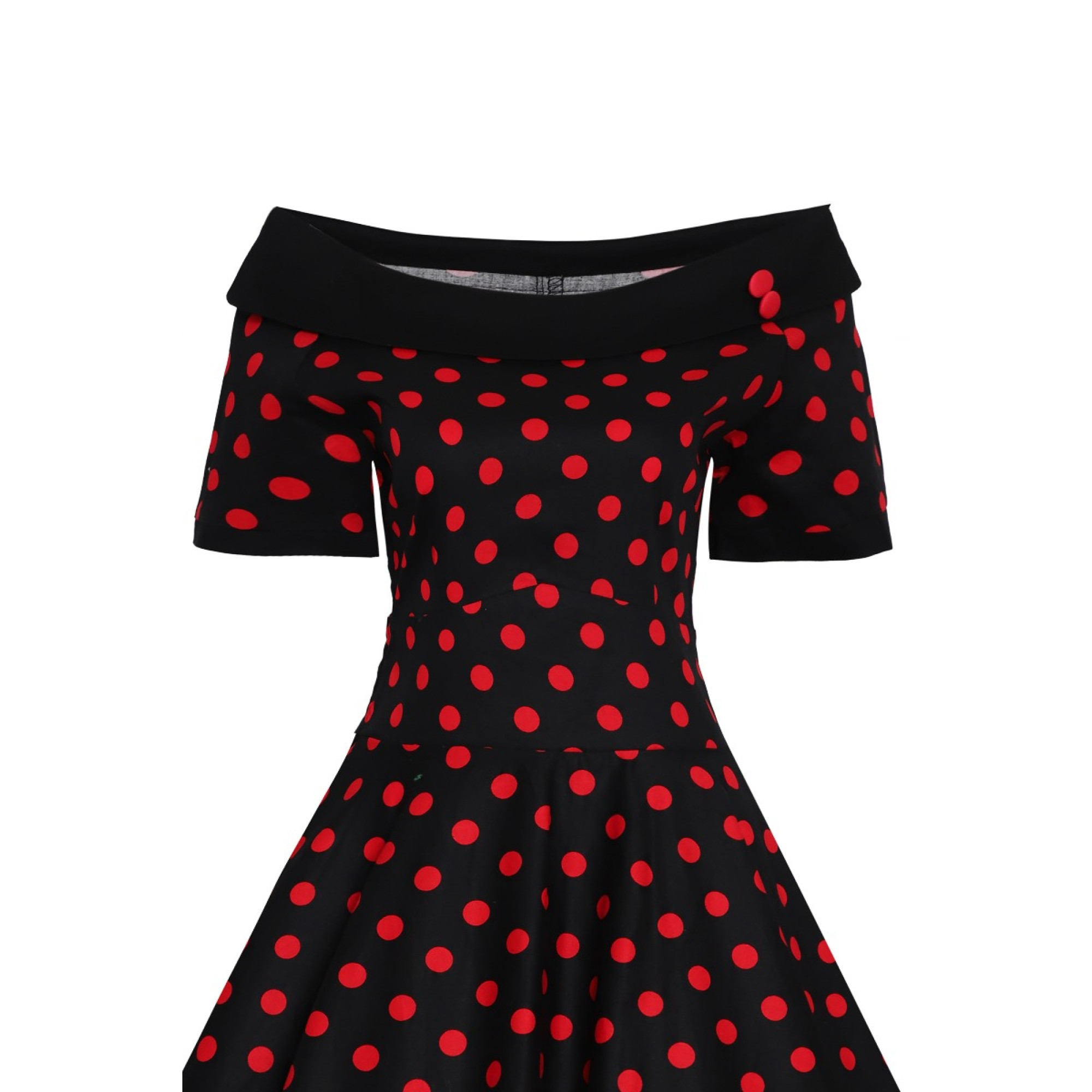 Robe Rétro "Darlène Polka" – Image 2