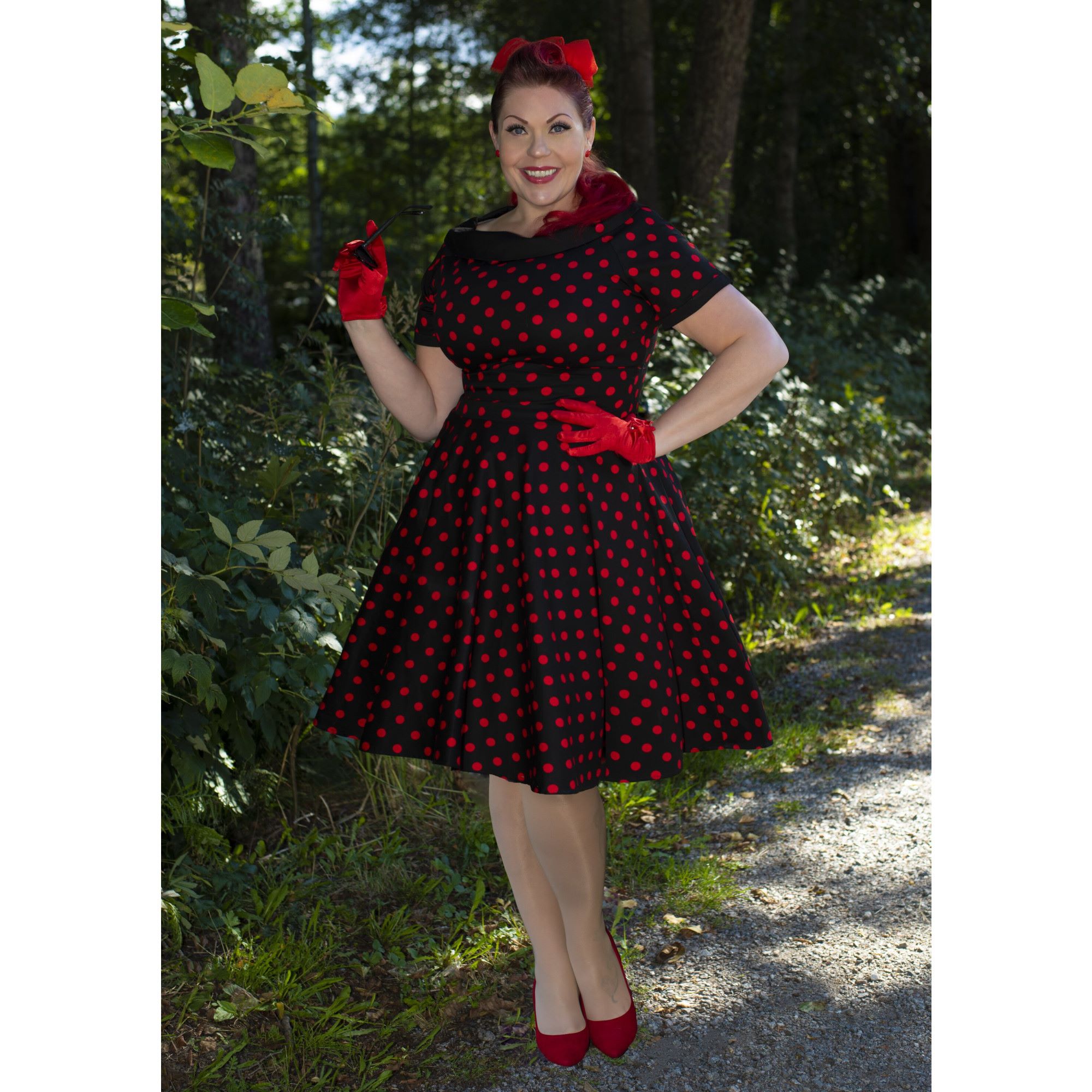 Robe Rétro "Darlène Polka" – Image 4