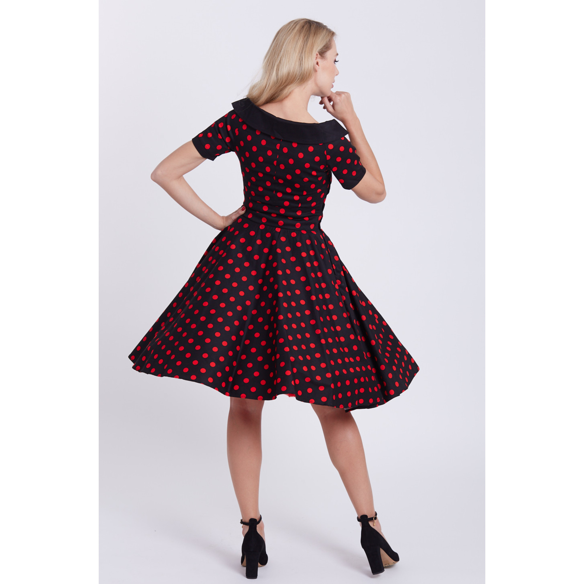 Robe Rétro "Darlène Polka" – Image 6