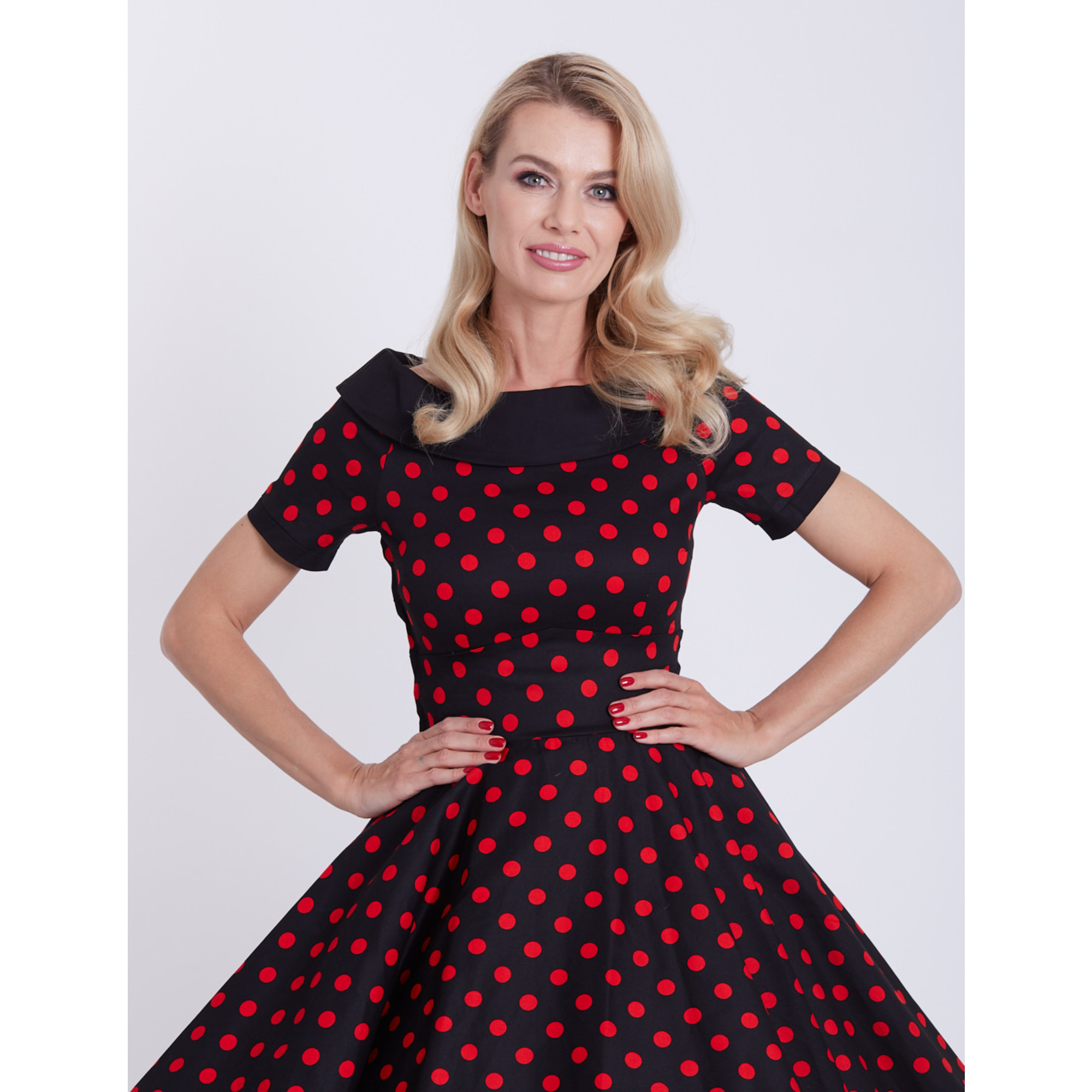Robe Rétro "Darlène Polka" – Image 7