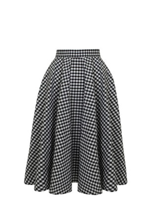 Jupe Swing Vichy "Mel"