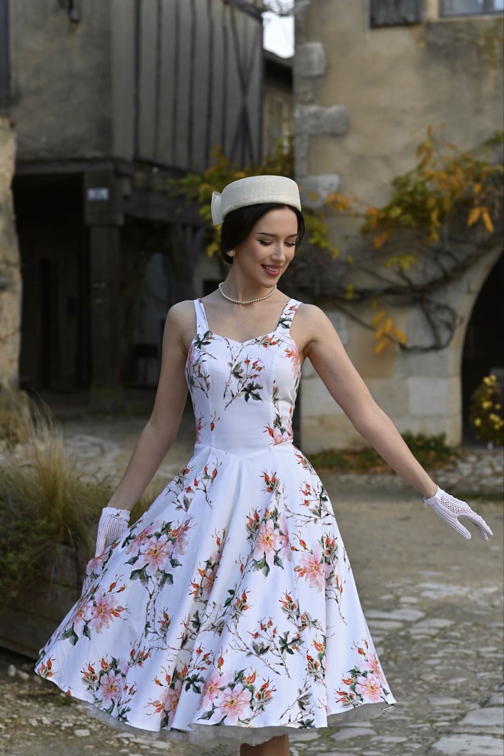 Robe Rétro Fleurie "Spring Petal" – Image 4