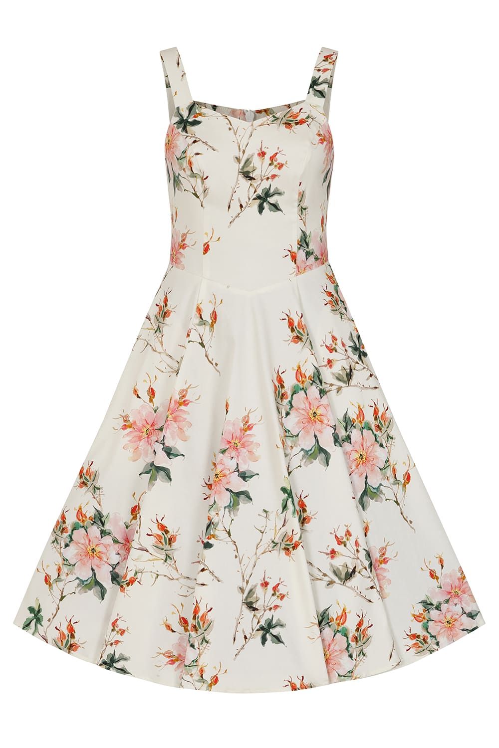 Robe Rétro Fleurie "Spring Petal"