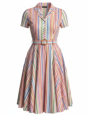Robe Vintage "Bella Stripes"