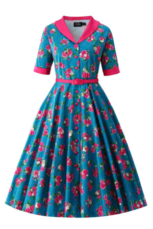 Robe Rétro "Mollie Roses"
