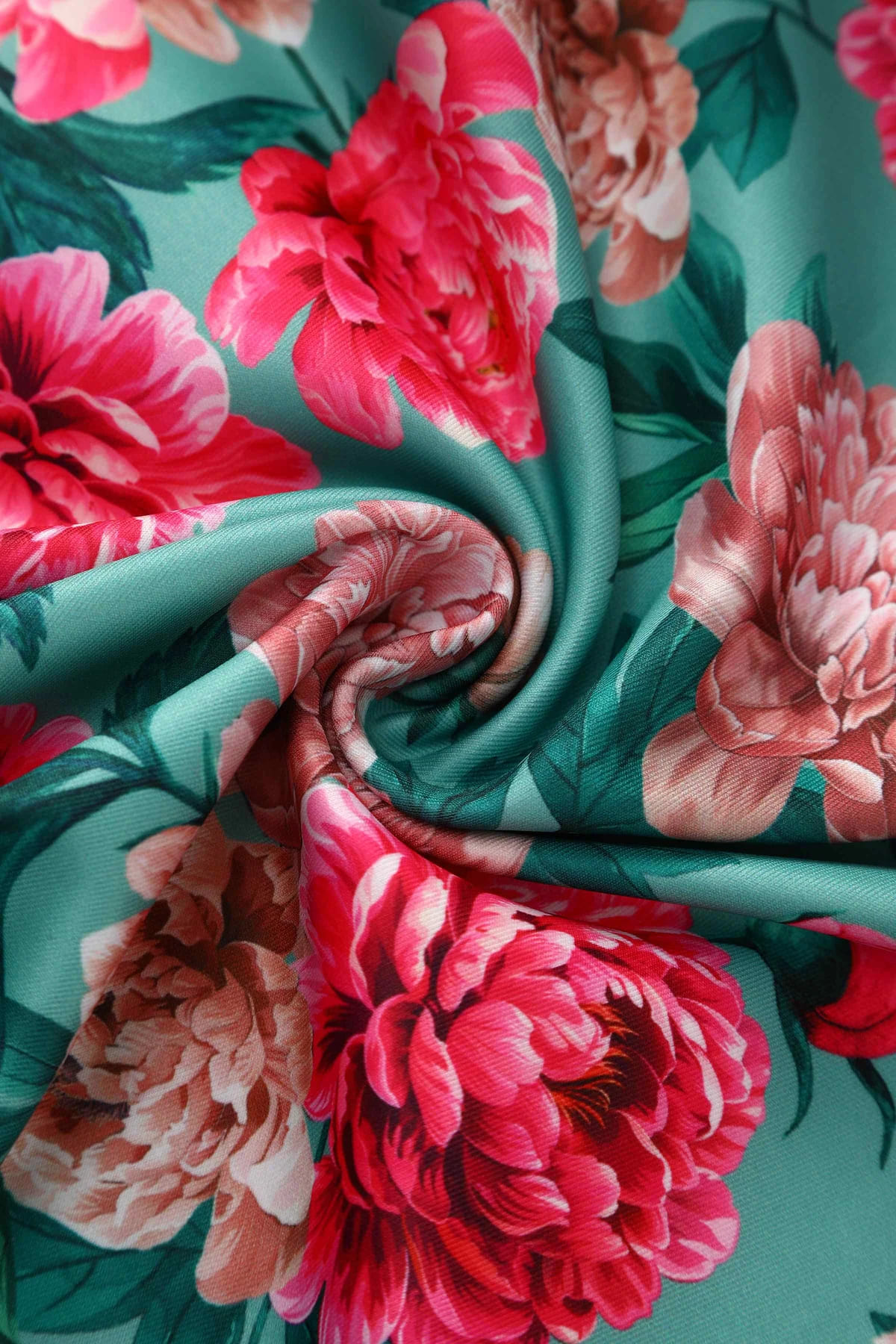 Robe Pin-up "Lily Mint Peony" – Image 7