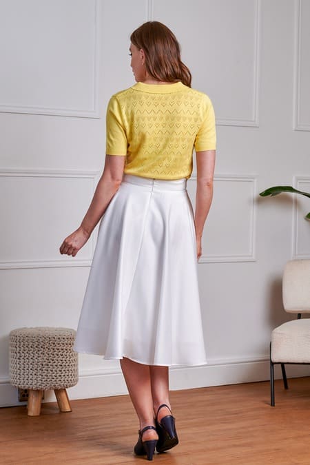 Jupe Circle "Legacy White" – Image 4